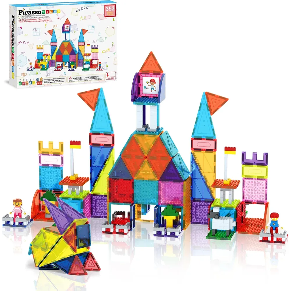 BLOQUES MAGNÉTICOS PTL353 CON FIGURAS PICASSOTILES