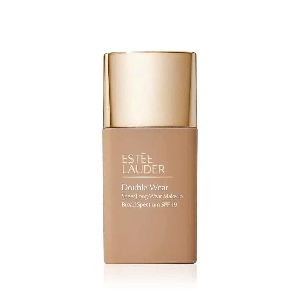 Estée Lauder Double Wear | Base Líquida Sheer Matte SPF 19, 12h Fijación, 1 oz