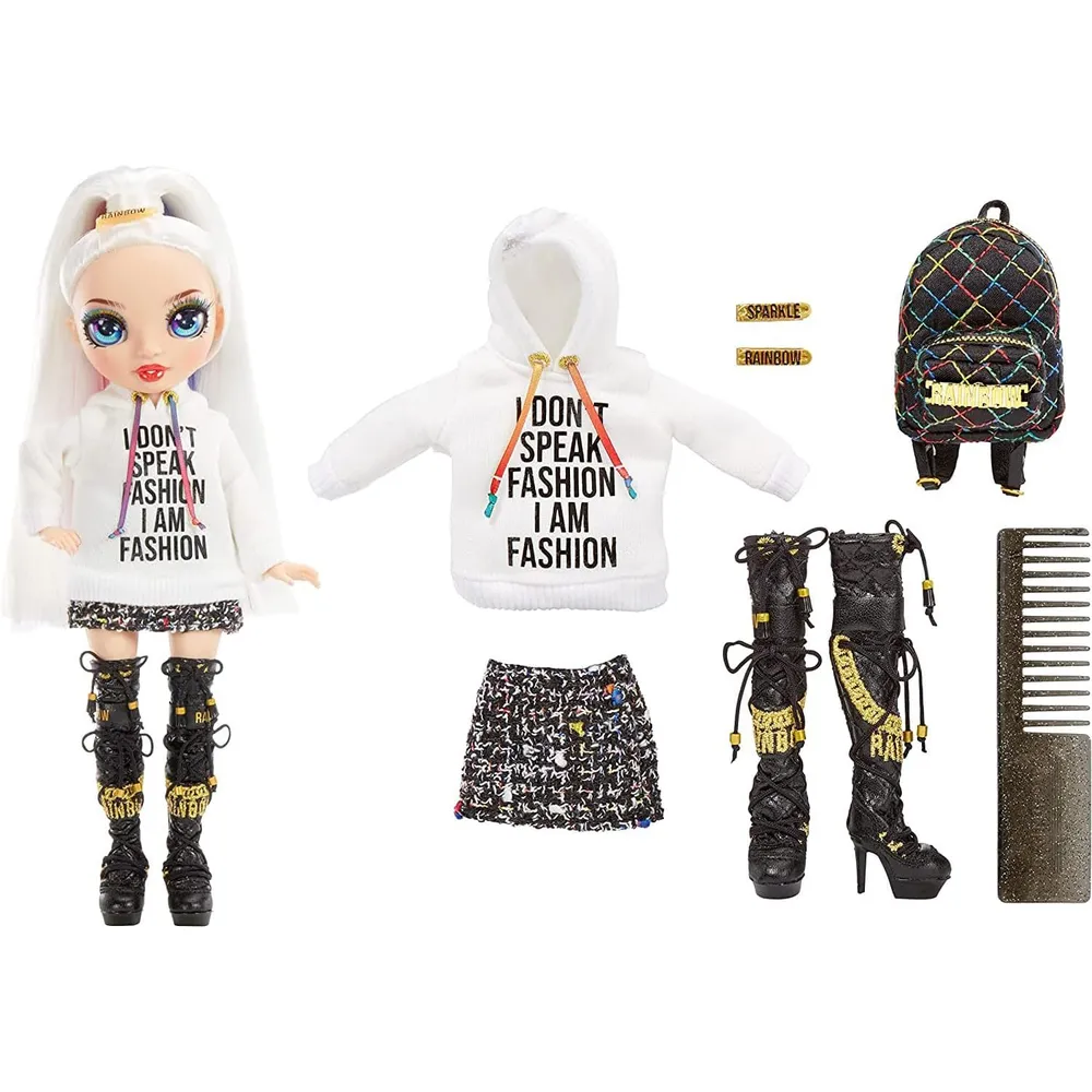 Rainbow High Jr. High Amaya Raine muñeca con mochila