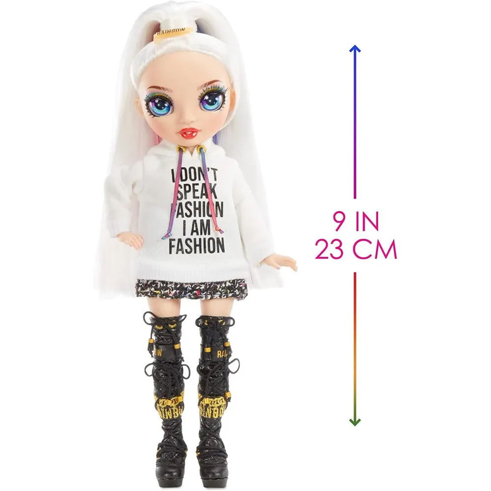 Rainbow High Jr. High Amaya Raine muñeca con mochila