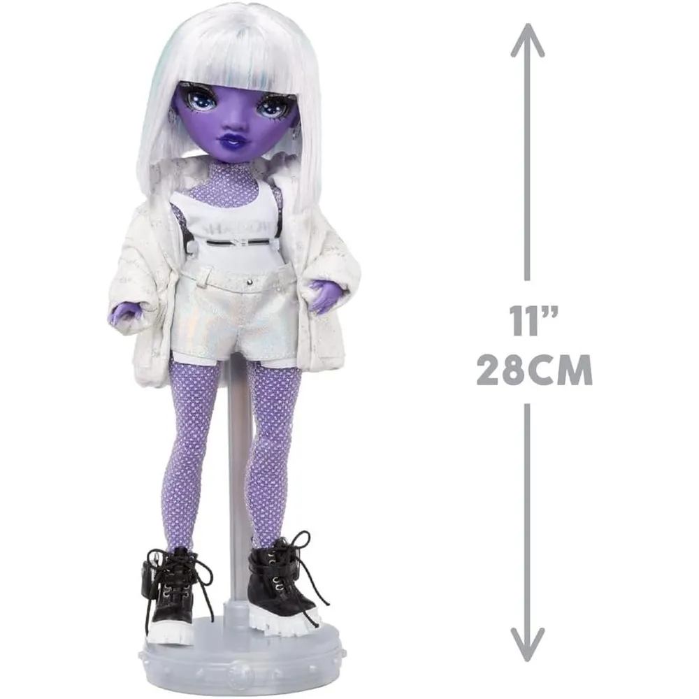 Rainbow High Shadow High Dia Mante muñeca con accesorios