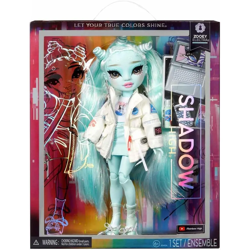 Rainbow High Shadow High Zooey Electra muñeca