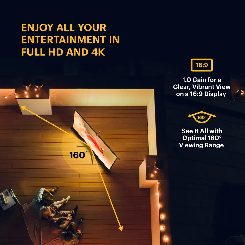 Kodak pantalla de proyector portátil
