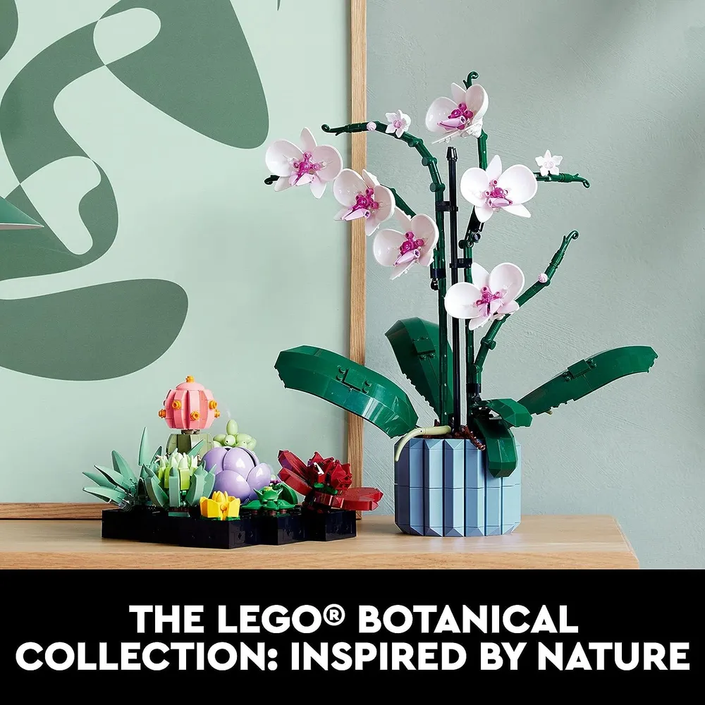 Lego Botanicals Succulents set de plantas artificiales para decoración de interior