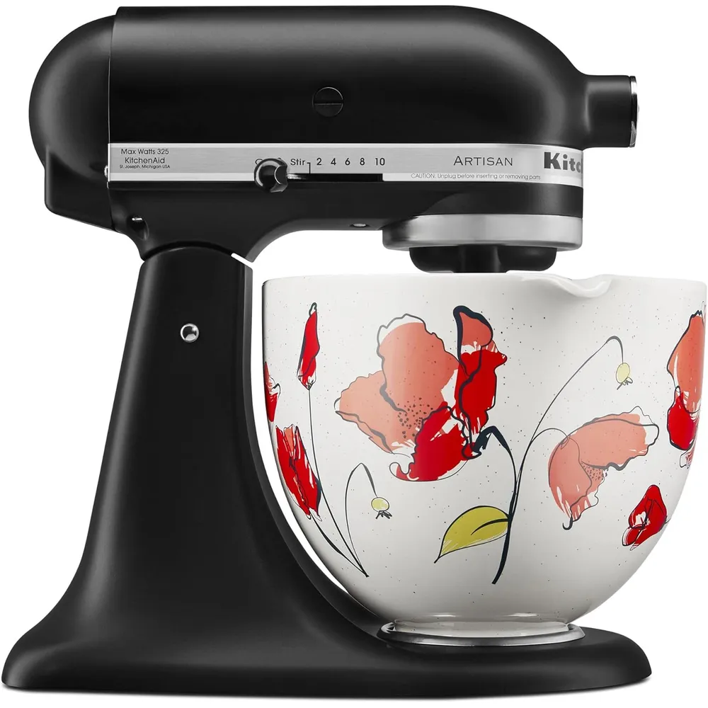 KITCHENAID, RECIPIENTE CERÁMICO 5 QT CABEZAL INCLINABLE | AMAPOLA