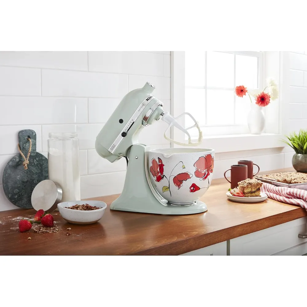 KITCHENAID, RECIPIENTE CERÁMICO 5 QT CABEZAL INCLINABLE | AMAPOLA