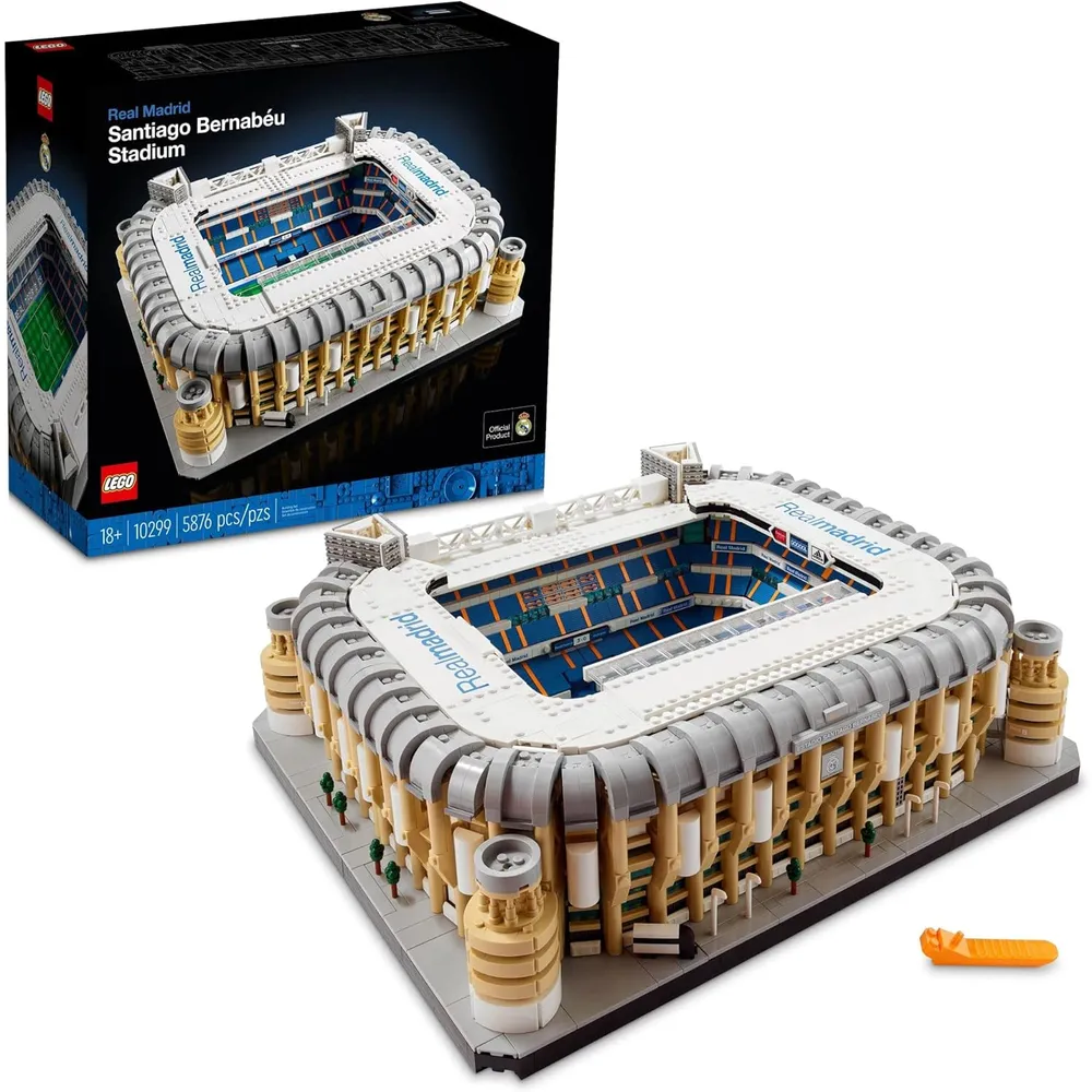 LEGO ICONS REAL MADRID SANTIAGO BERNABÉU STADIUM 10299