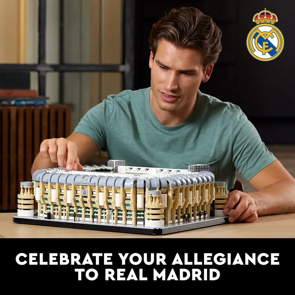 LEGO ICONS REAL MADRID SANTIAGO BERNABÉU STADIUM 10299