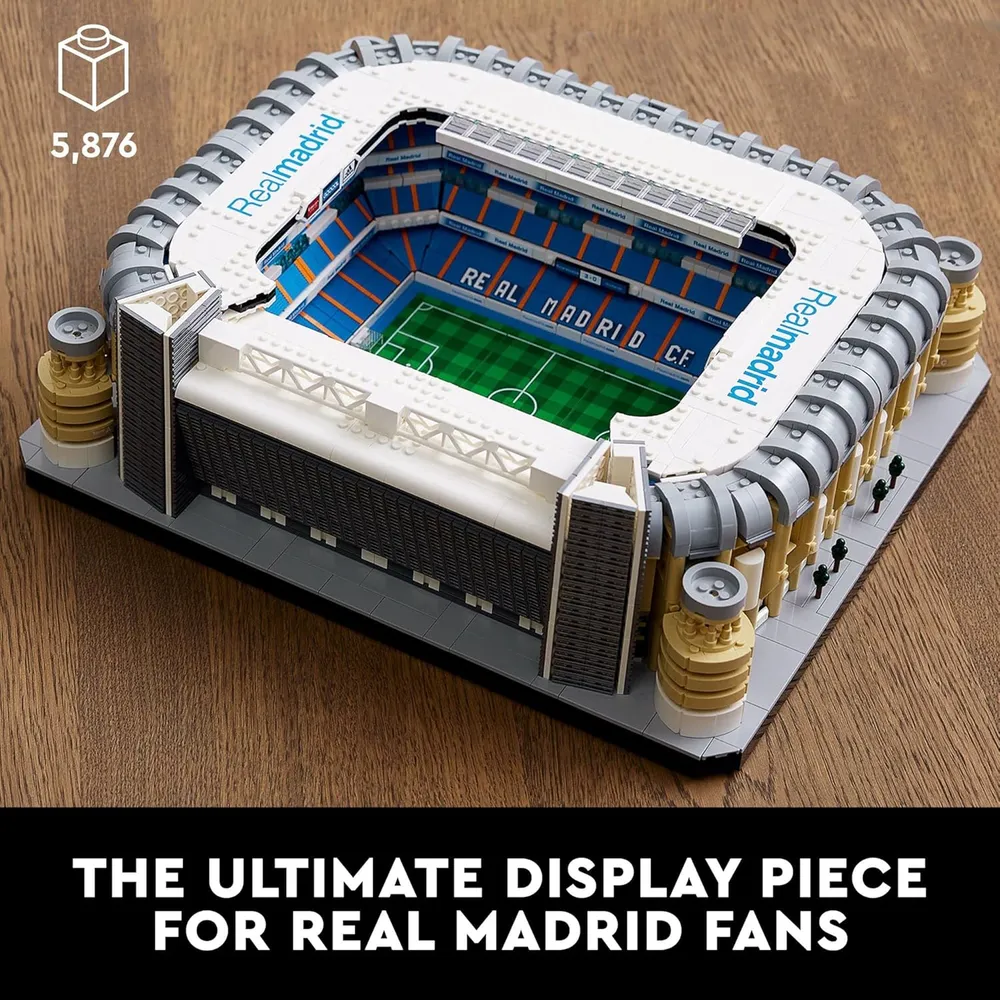LEGO ICONS REAL MADRID SANTIAGO BERNABÉU STADIUM 10299