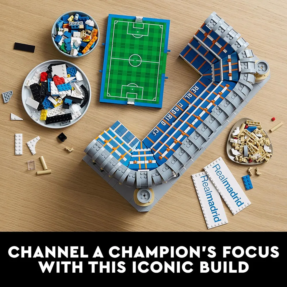 LEGO ICONS REAL MADRID SANTIAGO BERNABÉU STADIUM 10299