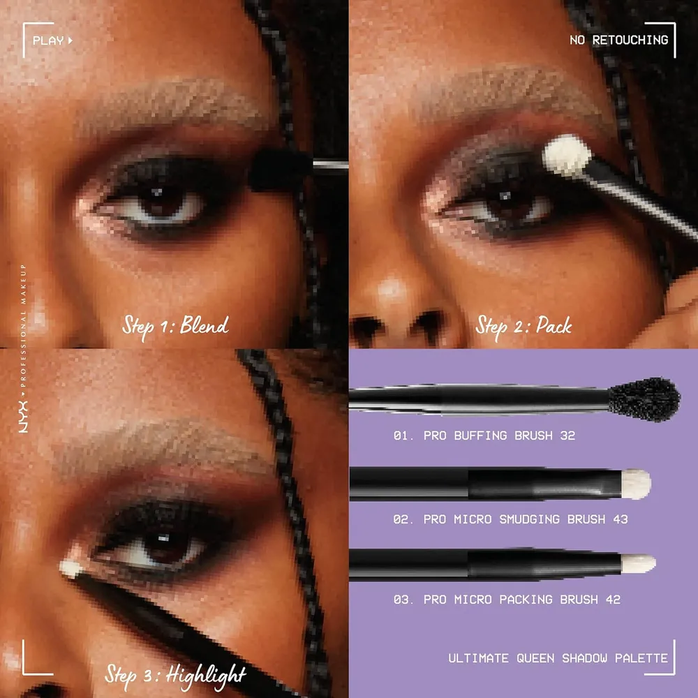 NYX Ultimate Shadow Paleta de Sombras | Ultimate Queen