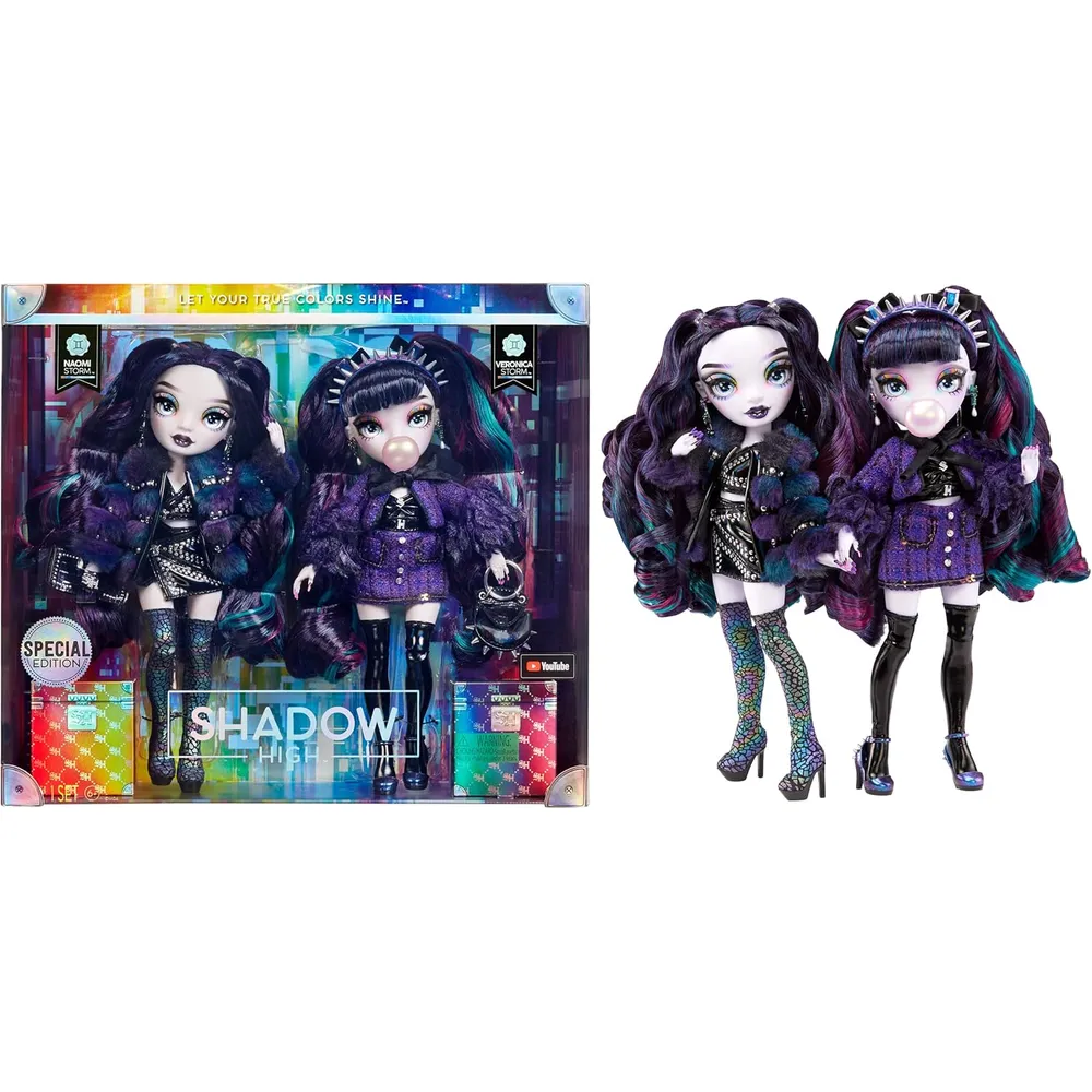 Rainbow High Shadow High gemelas pack 2 muñecas