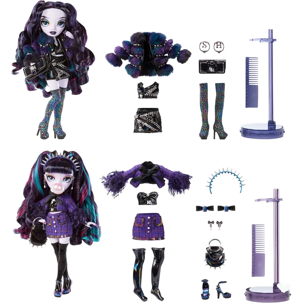 Rainbow High Shadow High gemelas pack 2 muñecas
