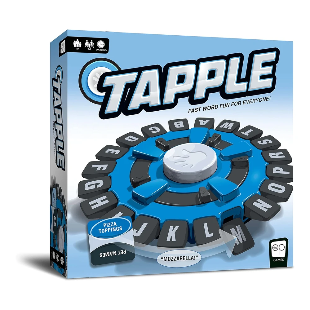 JUEGO DE MESA USOPOLY TAPPLE PALABRAS RITMO RÁPIDO