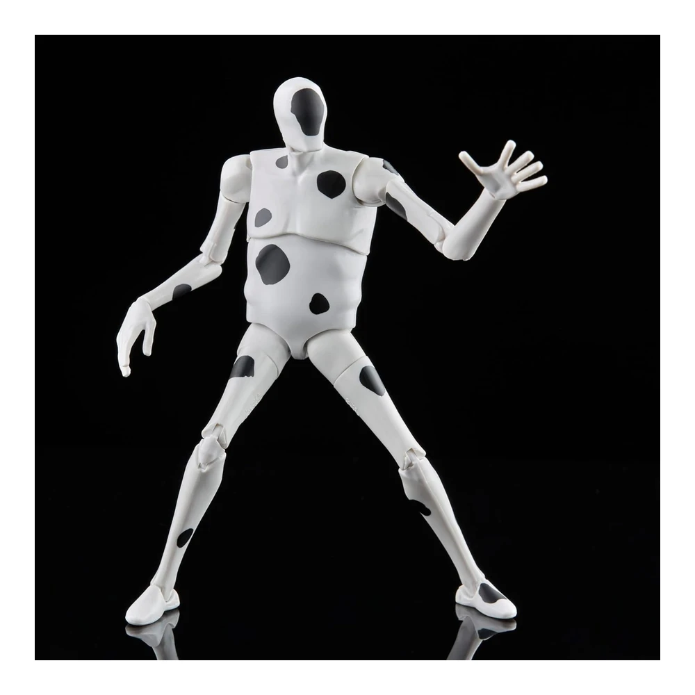 Marvel Spiderman Legends Series Across The Spider-Verse The Spot - Figura de Acción de 6" - 5 Accesorios - Color Blanco