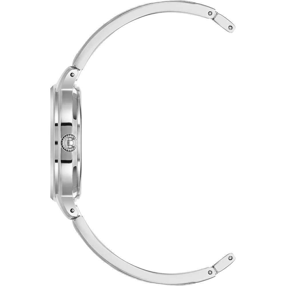 Anne Klein AK/2626PKGB reloj femenino | 30 mm - Borgoña/Plateado