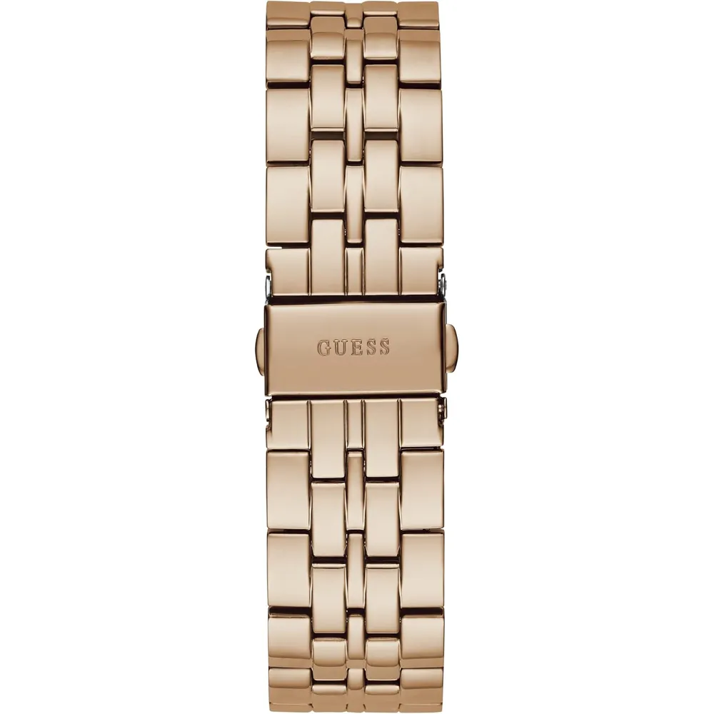 GUESS Reloj deportivo multifunción de cristal duotone | Oro Rosa