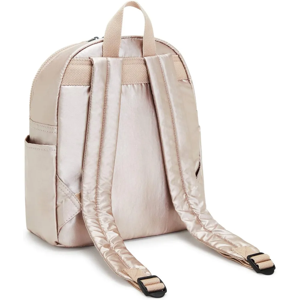 Kipling Matta Up Metallic Mochila | Cuarzo Metálico