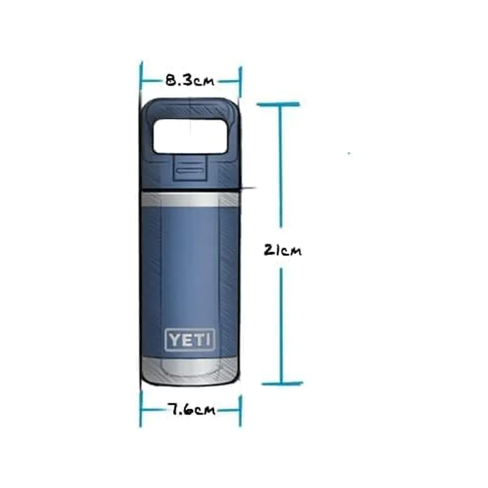 YETI Botella Rambler Jr. para Niños con Cañita de 12 oz | Amarillo