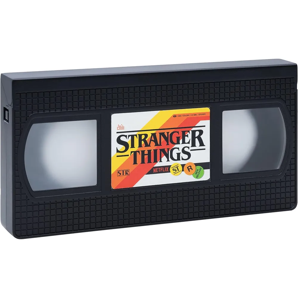 Paladone Stranger Things, luz logotipo VHS oficial