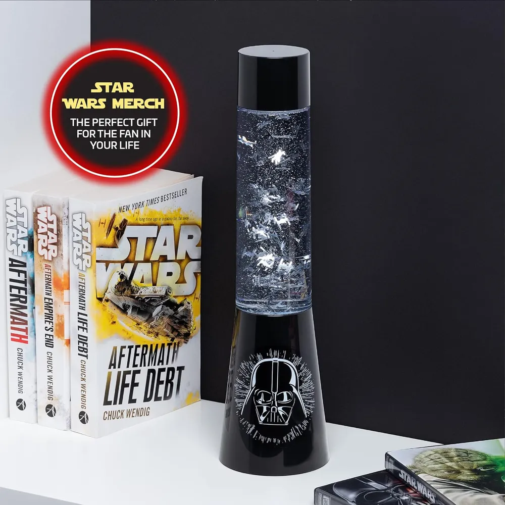 Paladone Star Wars, lámpara purpurina 33 cm