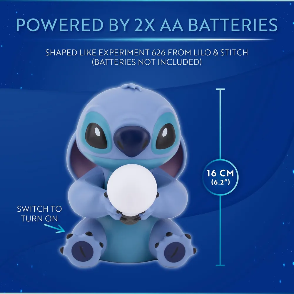 Lilo & Stitch | Lampara para mesita de noche temática | Stitch