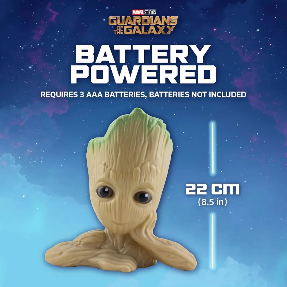 Paladone Guardianes de la Galaxia Groot, figura con luz y sonido oficial
