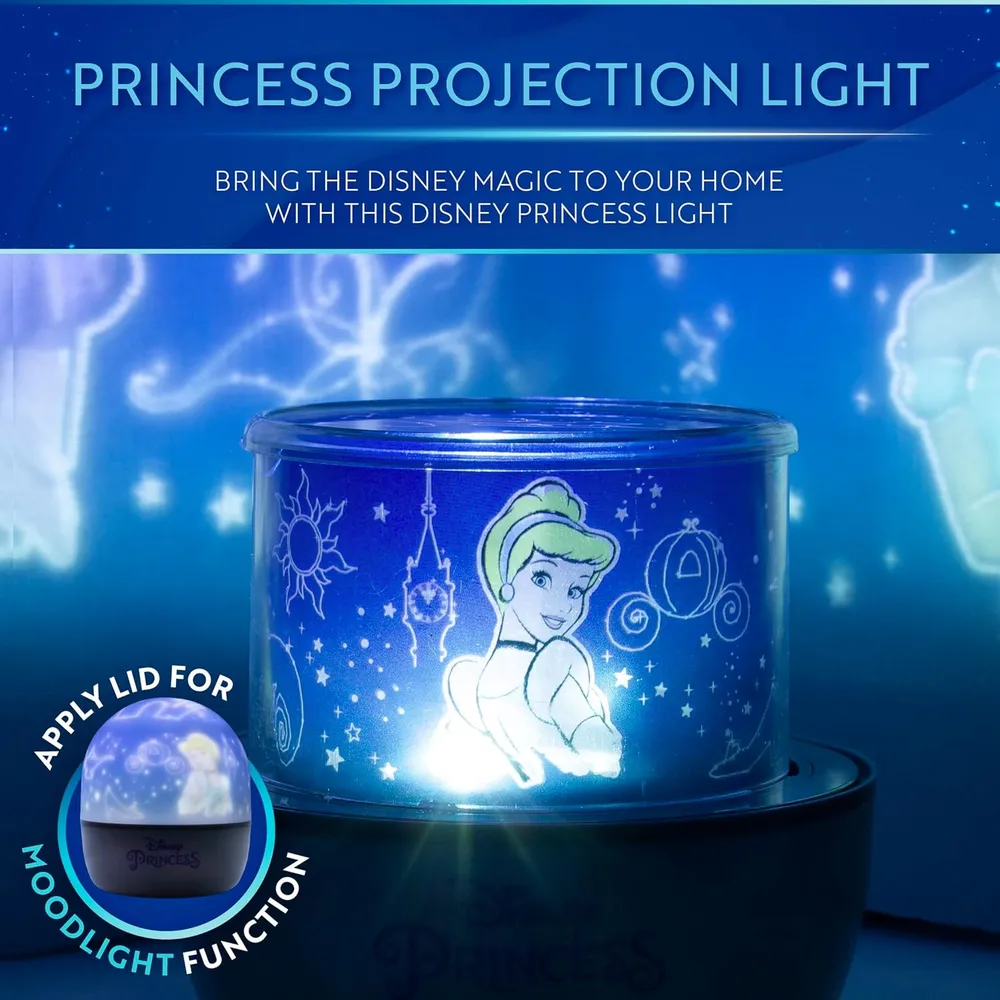 Paladone Disney Princesas, luz nocturna con proyector