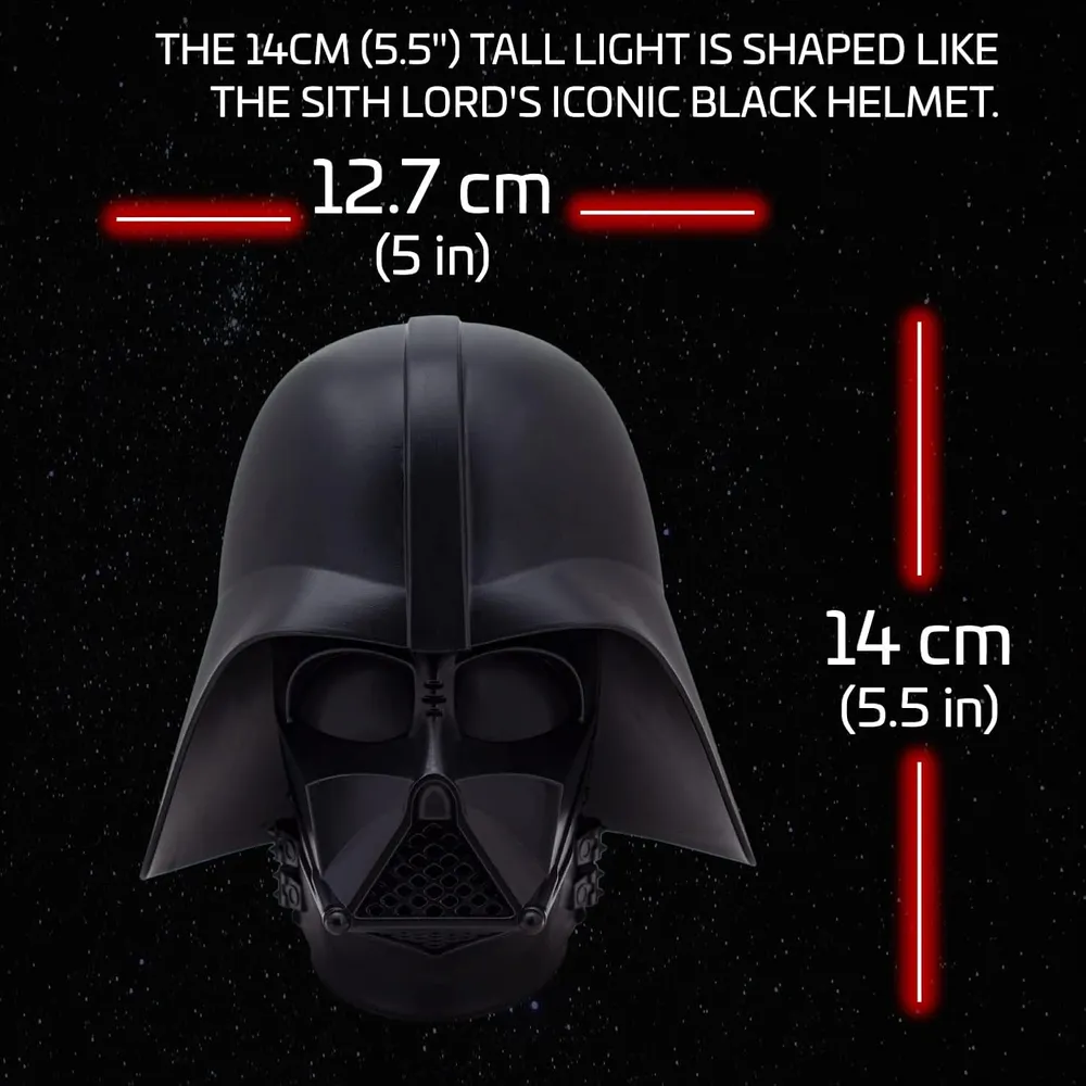 Paladone Star Wars luces de máscara Darth Vader