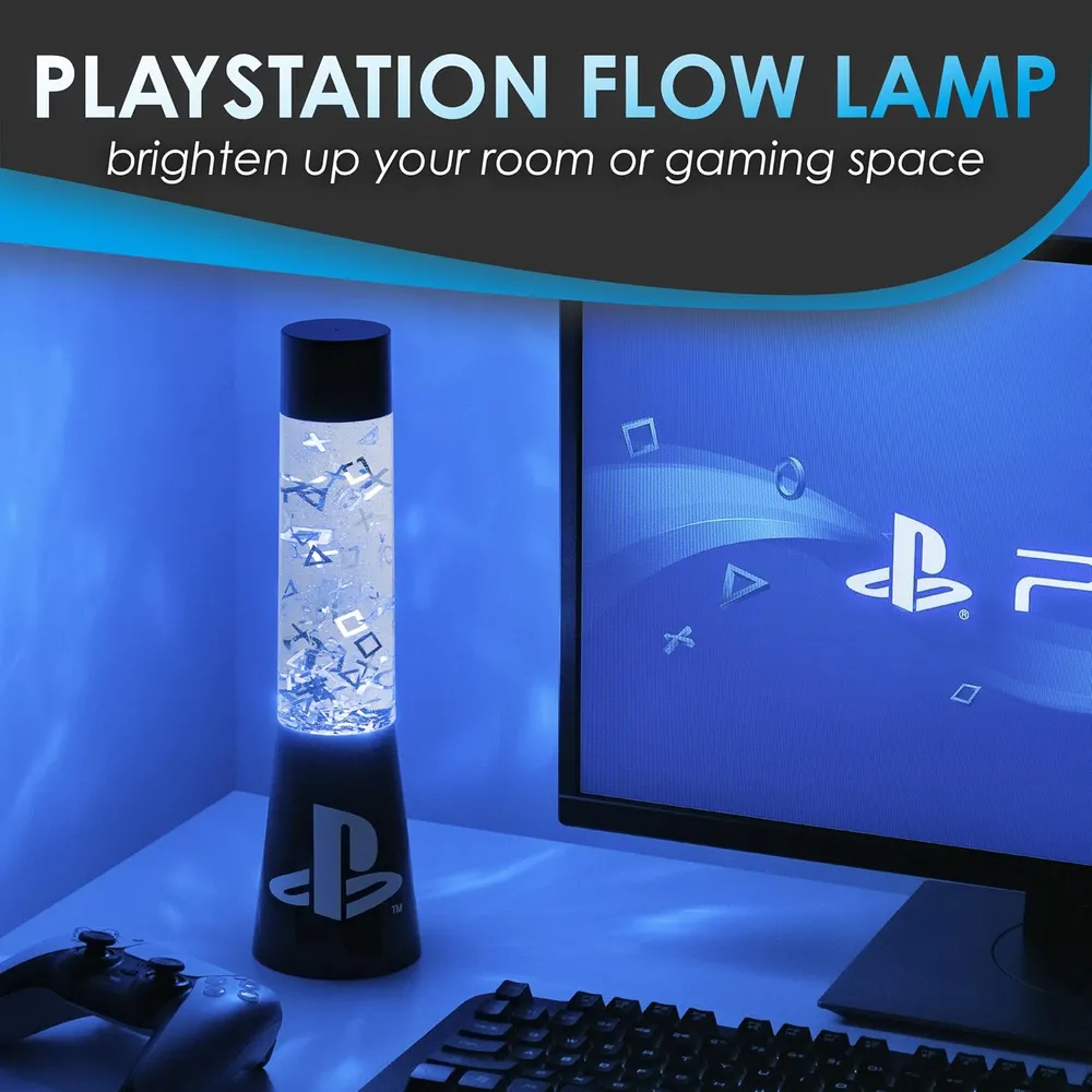 Paladone PlayStation, lámpara purpurina 33 cm