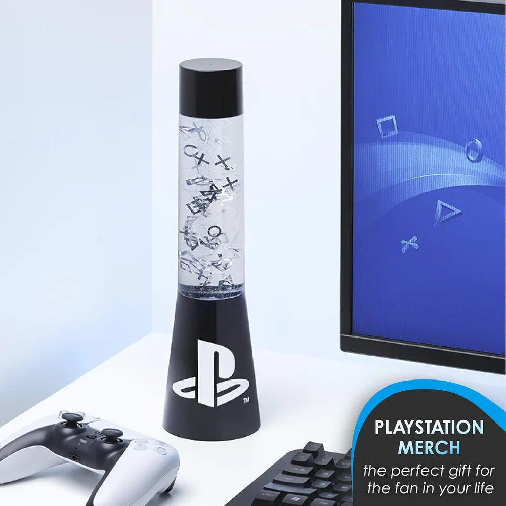 Paladone PlayStation, lámpara purpurina 33 cm