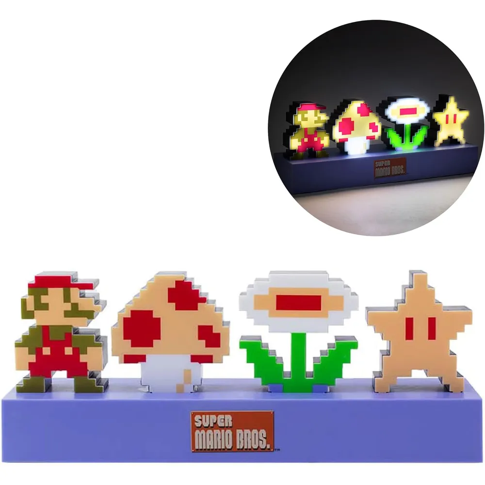 Paladone Super Mario Bros, figura con luz reactiva al sonido