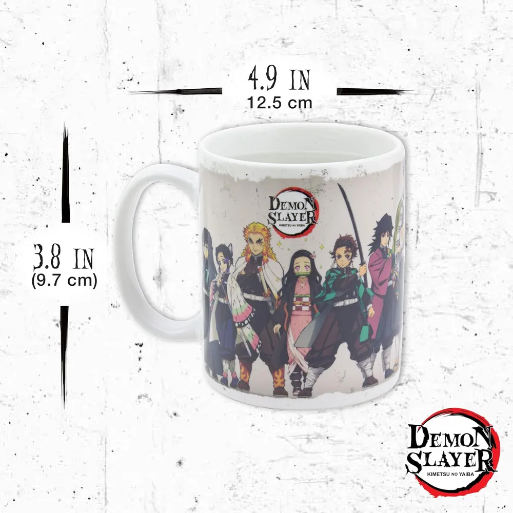Paladone Demon Slayer, taza térmica cambia color 300 ml