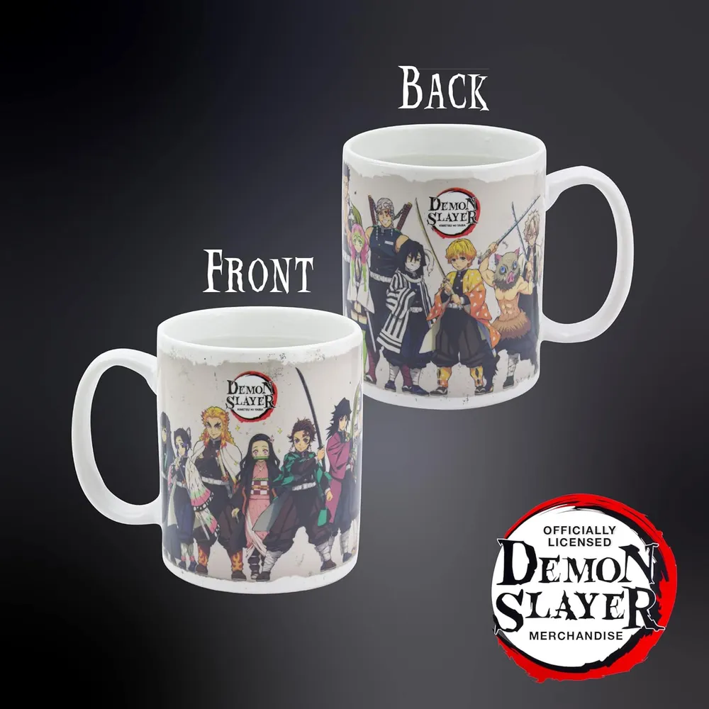 Paladone Demon Slayer, taza térmica cambia color 300 ml