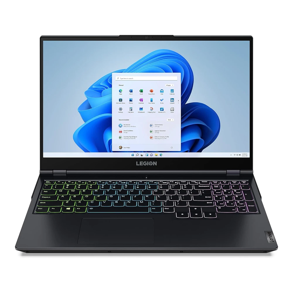 LAPTOP GAMING LEGION 5 15.6" FHD AMD RYZEN 5 5600H 8GB RAM 512GB SSD NVIDIA GEFORCE RTX 3050 TI LENOVO - TECLADO INGLÉS