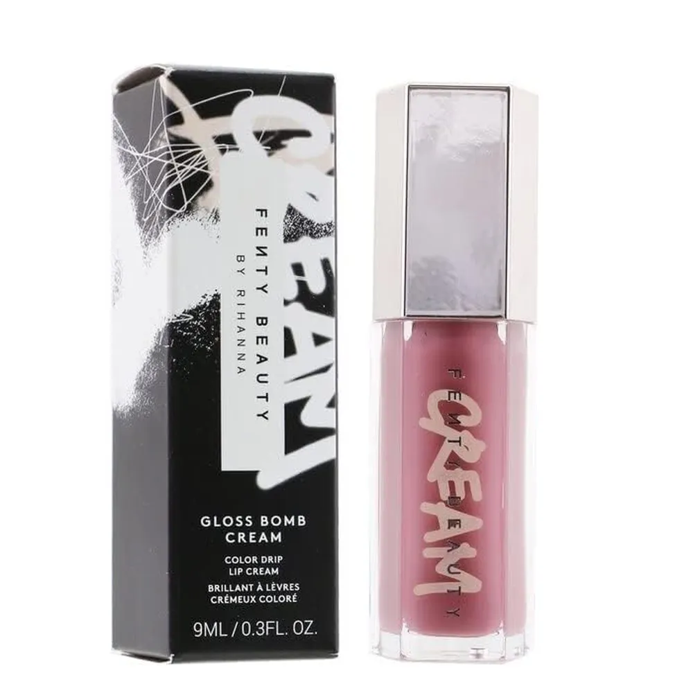 Fenty Brillo Labial Gloss Bomb Cream tono Mauve Wives 0.3 oz – by Rihanna|Rosado