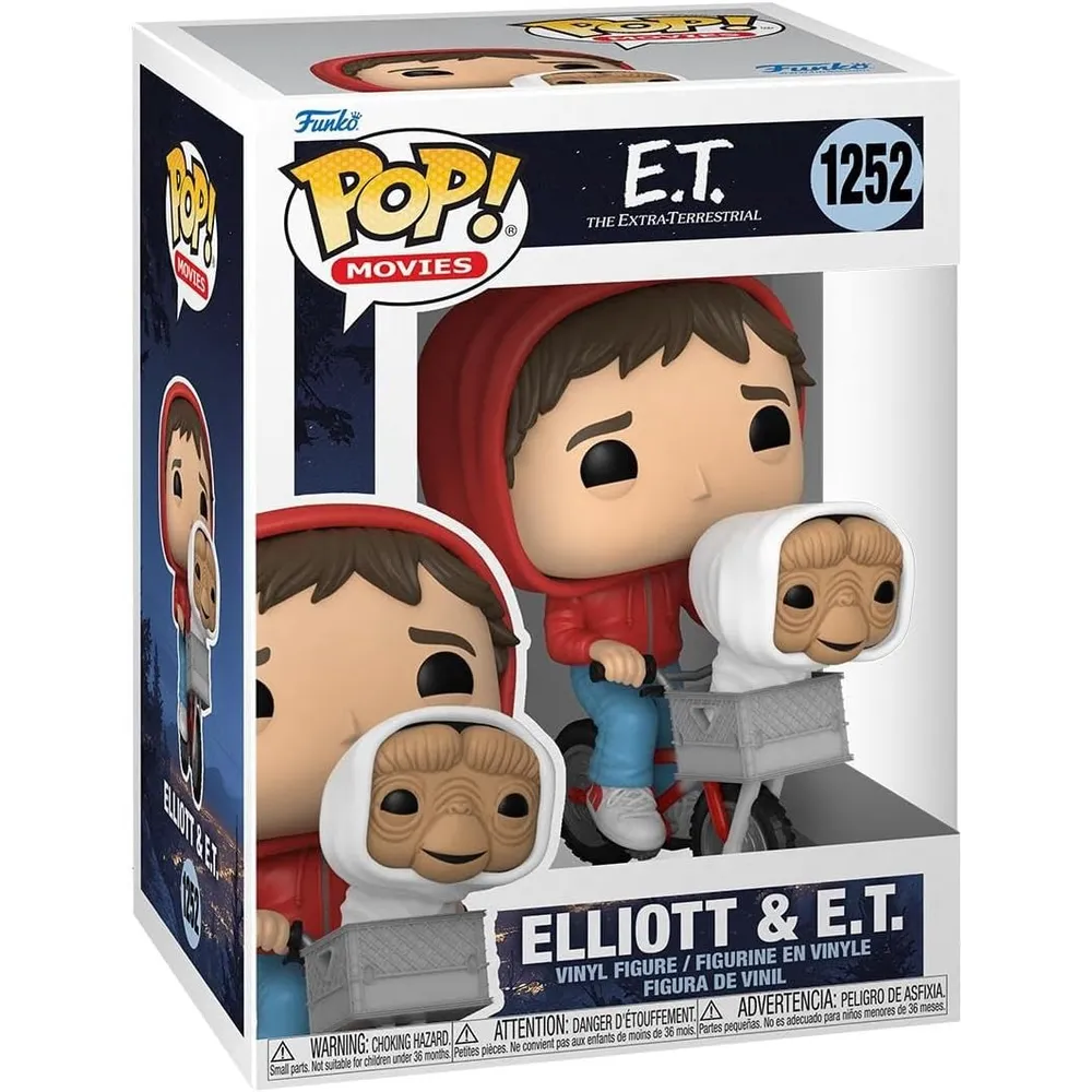 Funko Pop | Elliott con E.T. de E.T. El Extraterrestre