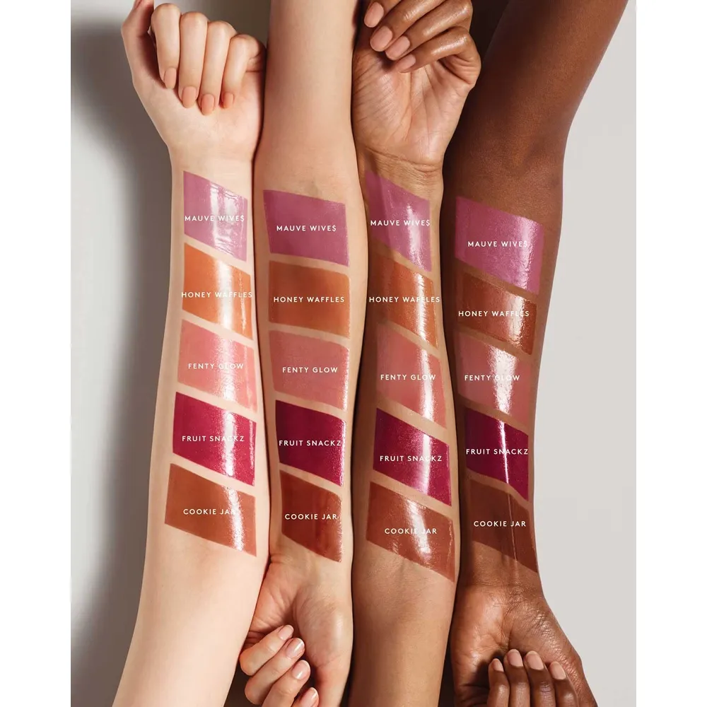 Fenty Brillo Labial Gloss Bomb Cream tono Fenty Glow 9 ml – by Rihanna|Nude