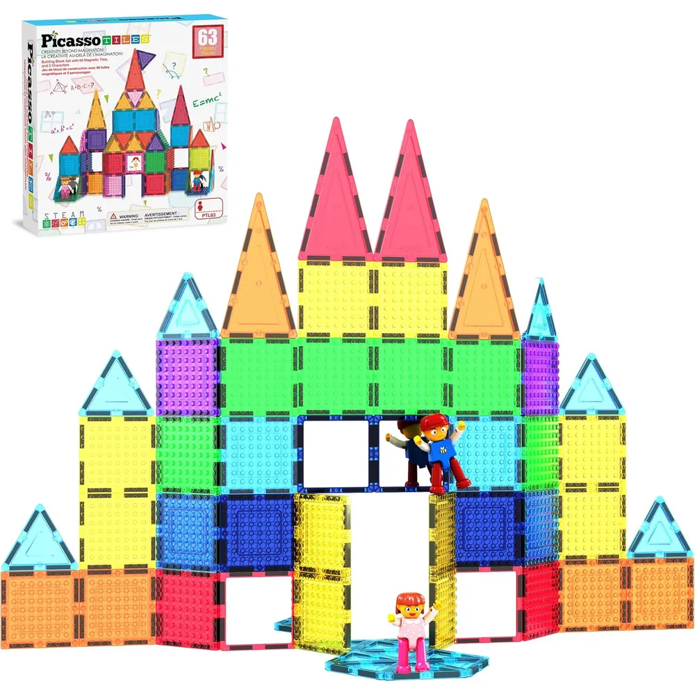 BLOQUES MAGNÉTICOS CON FIGURAS PTL63 PICASSOTILES
