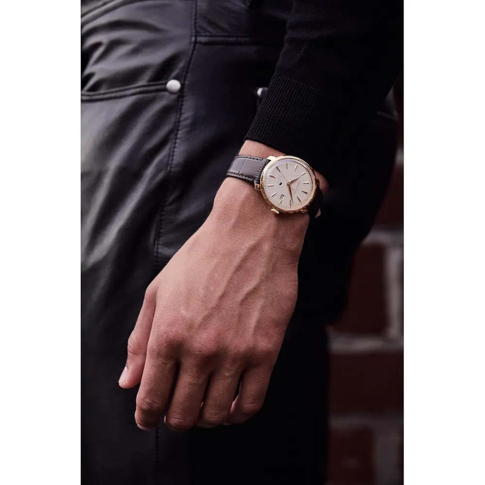 Bulova reloj Frank Sinatra hombre automático 3 agujas fecha, zafiro | Negro