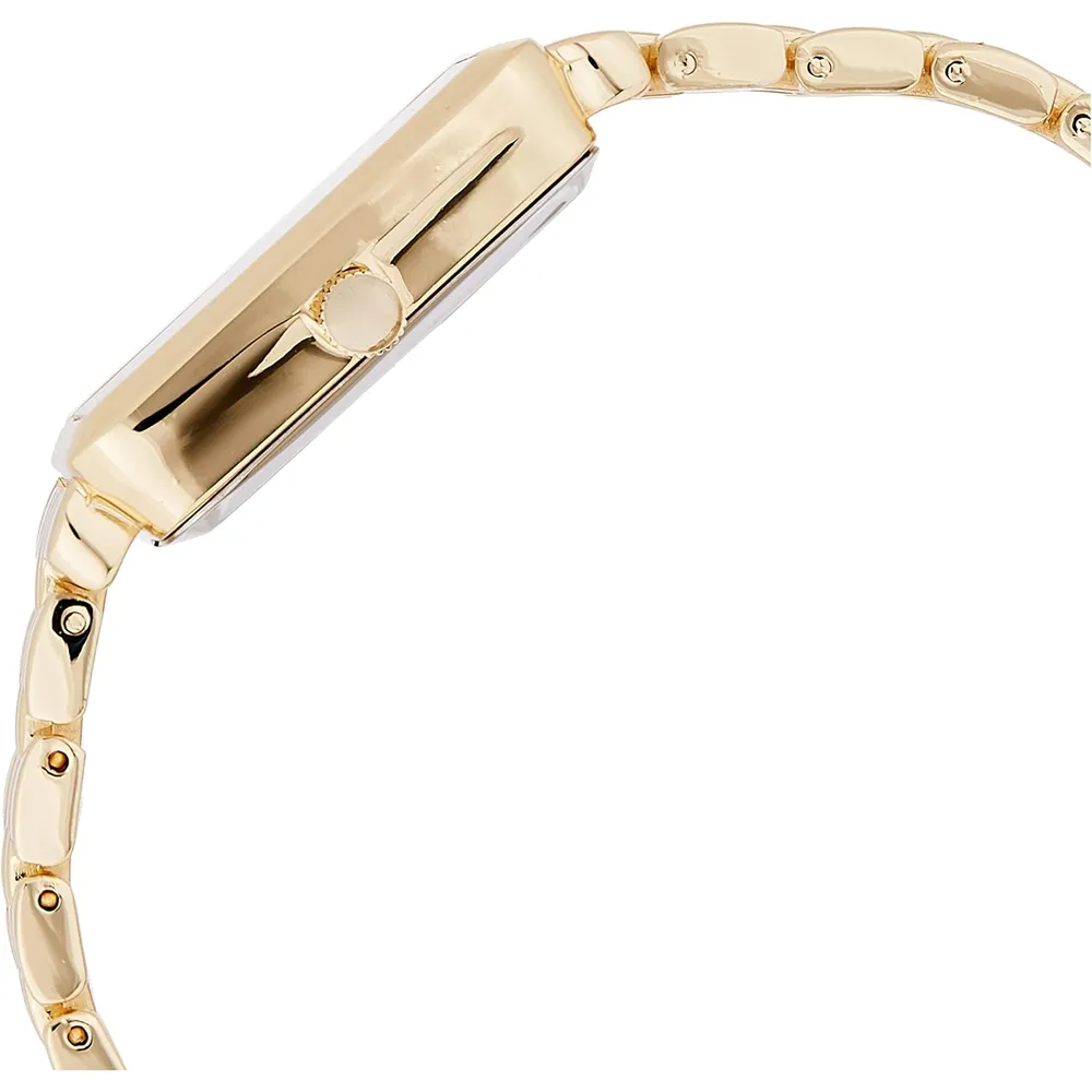 Anne Klein AK/3761SVTT reloj elegante con brillo para mujer | 36.5 mm - Oro