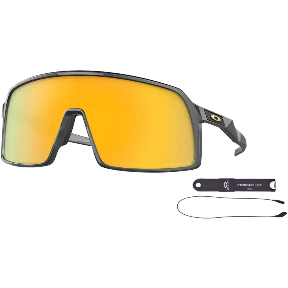 Oakley Sutro Shield OO9406 Gafas de sol para hombre | Matte Carbon / Prizm 24K