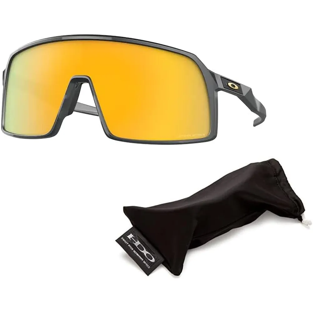 Oakley Sutro Shield OO9406 Gafas de sol para hombre | Matte Carbon / Prizm 24K