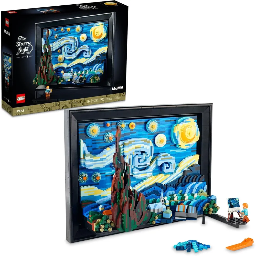 LEGO IDEAS VINCENT VAN GOGH LA NOCHE ESTRELLADA SET DE CONSTRUCCIÓN