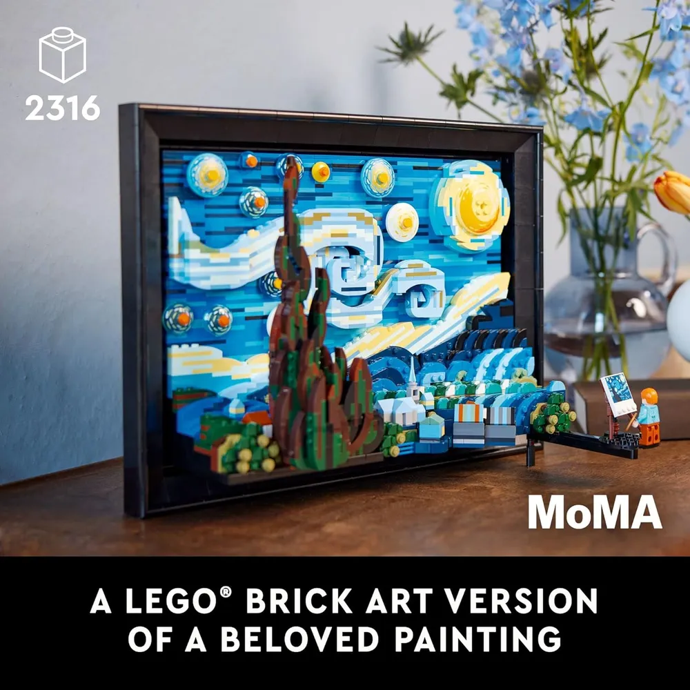 LEGO IDEAS VINCENT VAN GOGH LA NOCHE ESTRELLADA SET DE CONSTRUCCIÓN