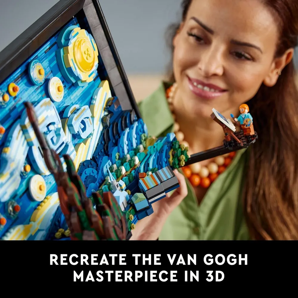 LEGO IDEAS VINCENT VAN GOGH LA NOCHE ESTRELLADA SET DE CONSTRUCCIÓN
