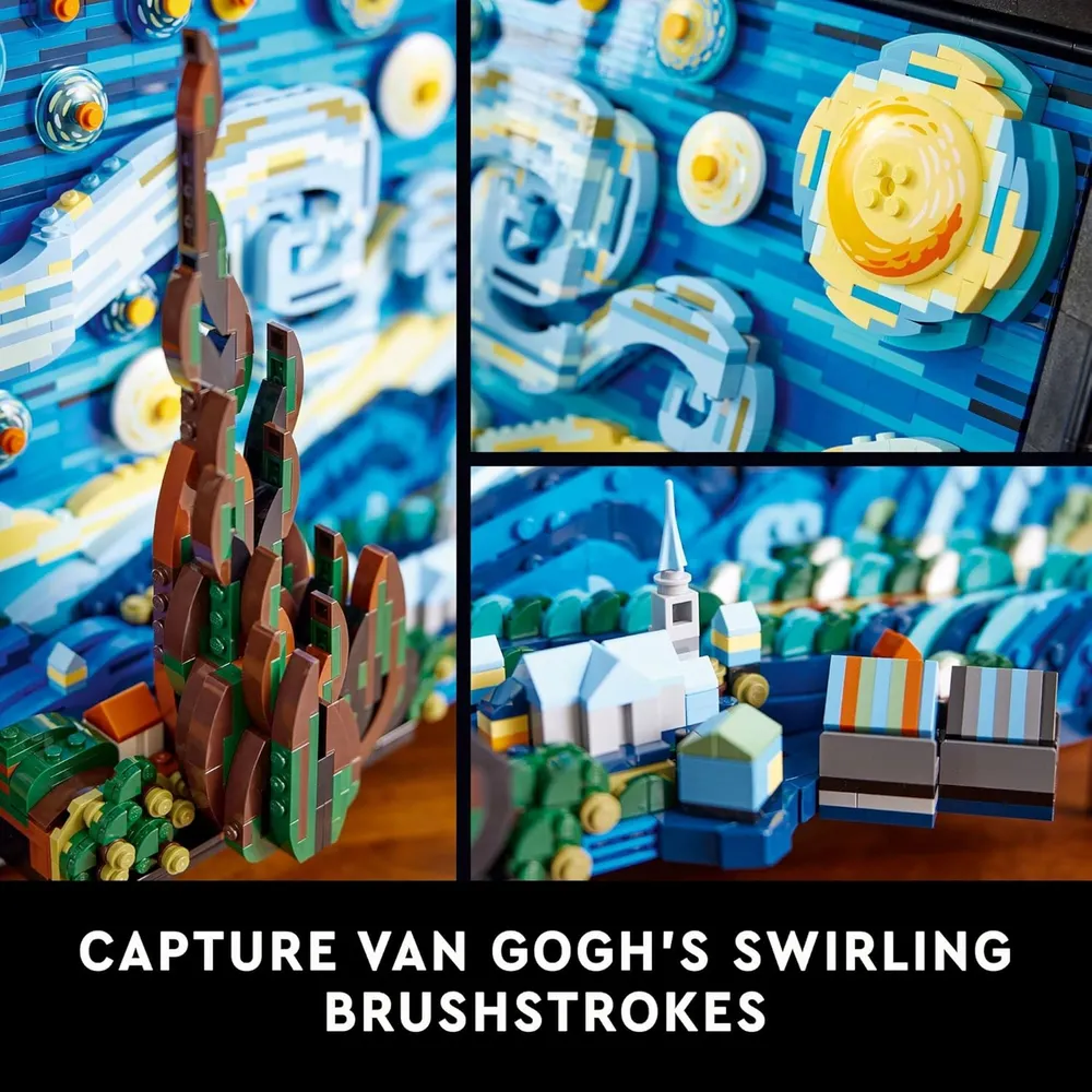 LEGO IDEAS VINCENT VAN GOGH LA NOCHE ESTRELLADA SET DE CONSTRUCCIÓN