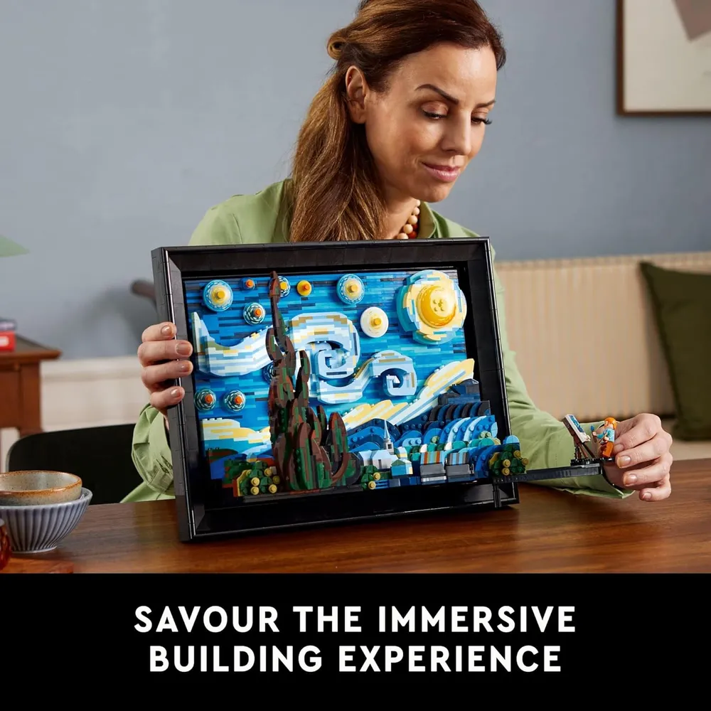 LEGO IDEAS VINCENT VAN GOGH LA NOCHE ESTRELLADA SET DE CONSTRUCCIÓN