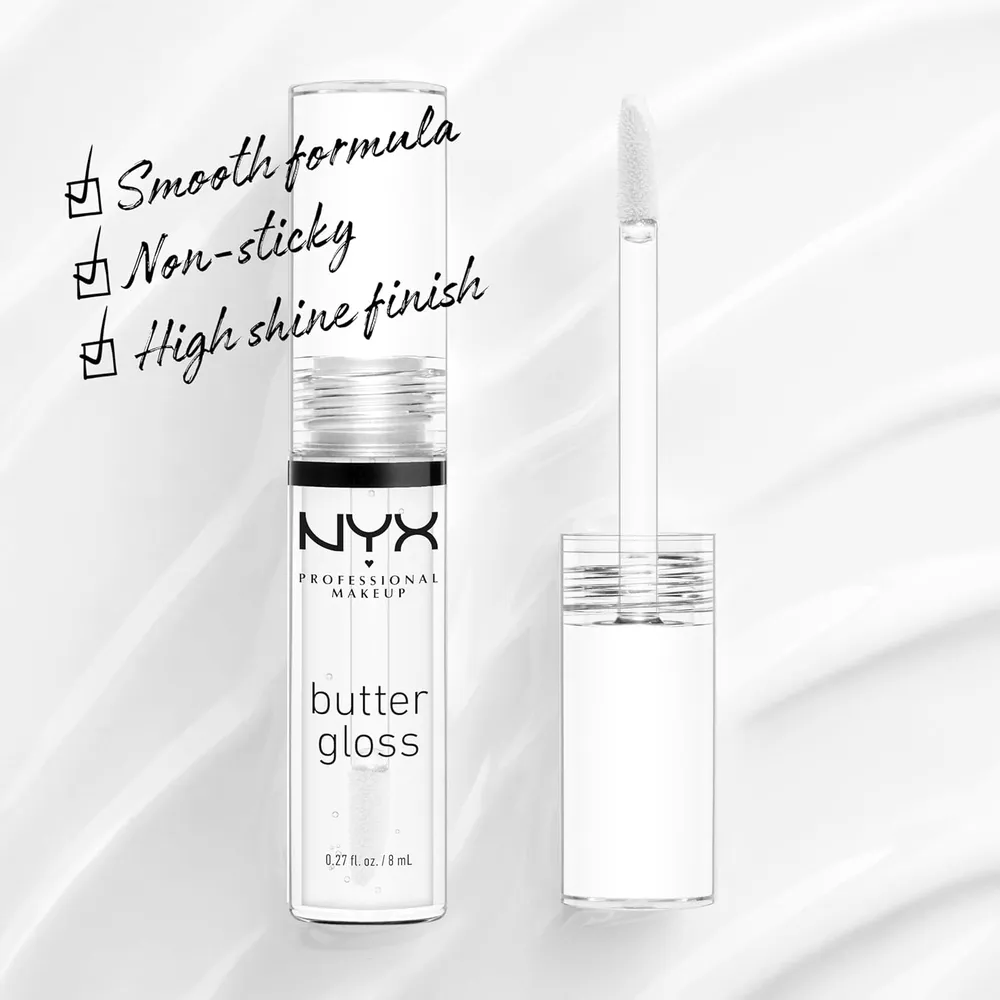 NYX Butter Gloss Brillo de Labios | 54 Sugar Glass