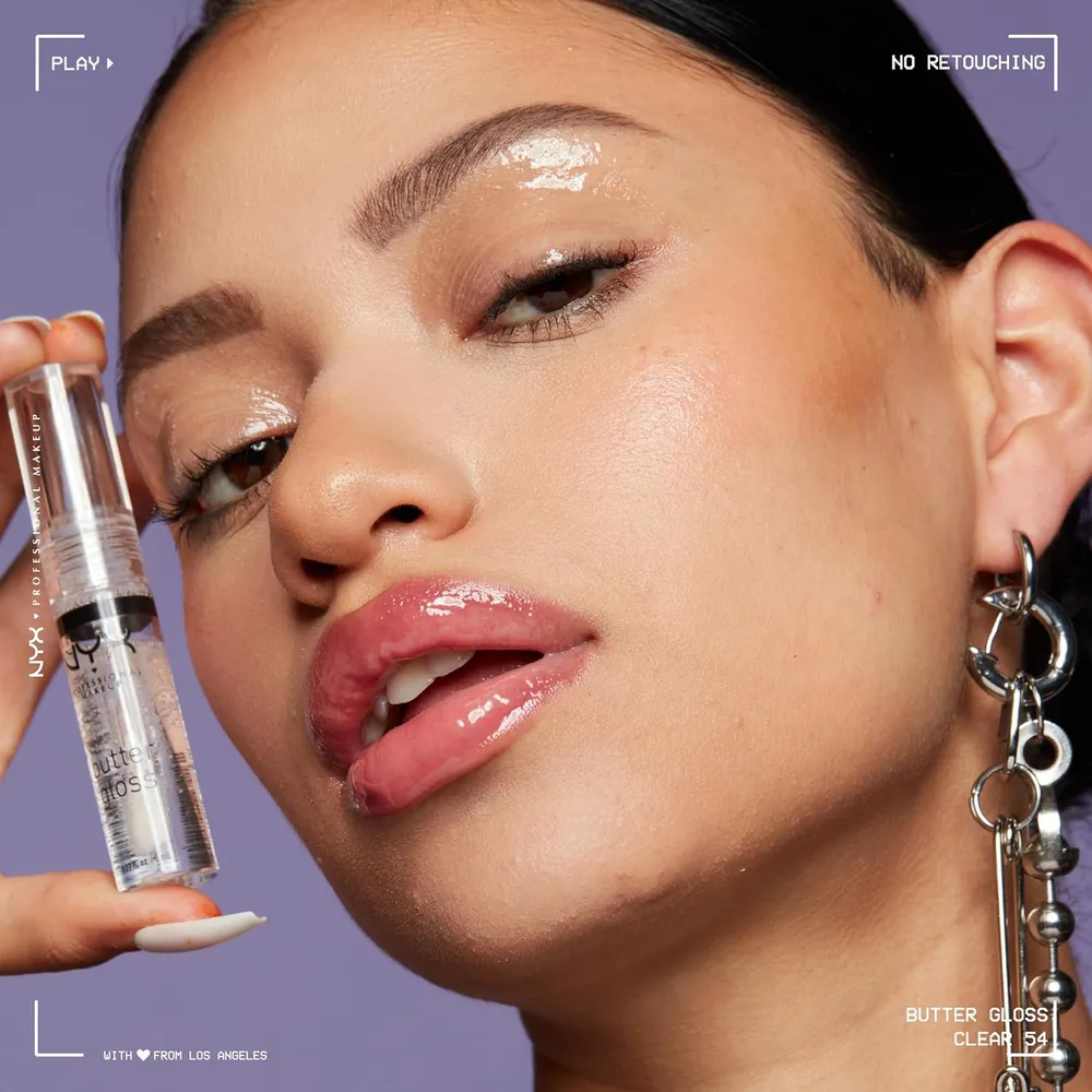 NYX Butter Gloss Brillo de Labios | 54 Sugar Glass